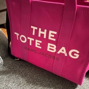 Marc Jacobs Bright Pink Tote Bag